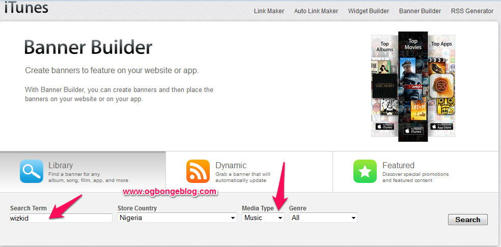 How Apple Affiliates Generate Ad Banners 2 Apple Affiliate banner builder