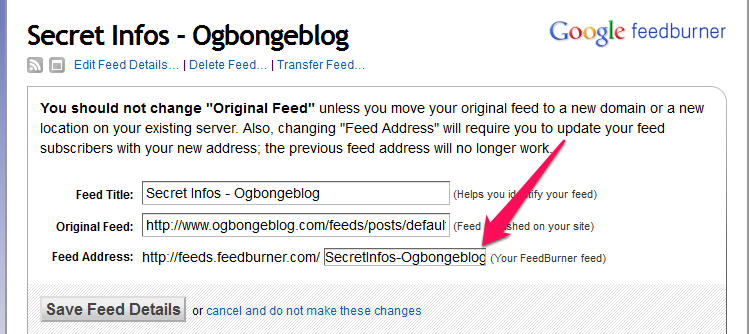 Awesome Sidebar Feedburner Email Subscription Form For Blogger and Wordpress Blogs 2 feedburner details