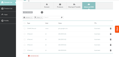 namecheap blogger dns setttings