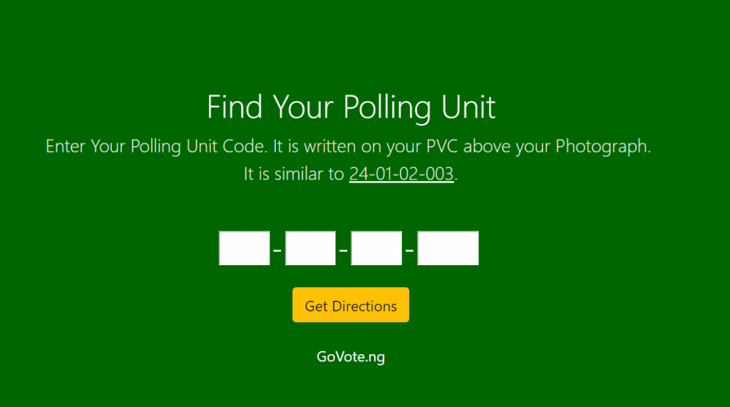 check inec polling unit in nigeria for elections