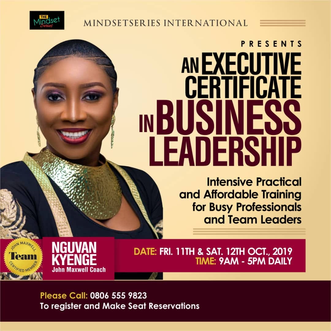 leadership training abuja mindset series john maxwell team