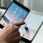 microsoft dual screen foldable android phone