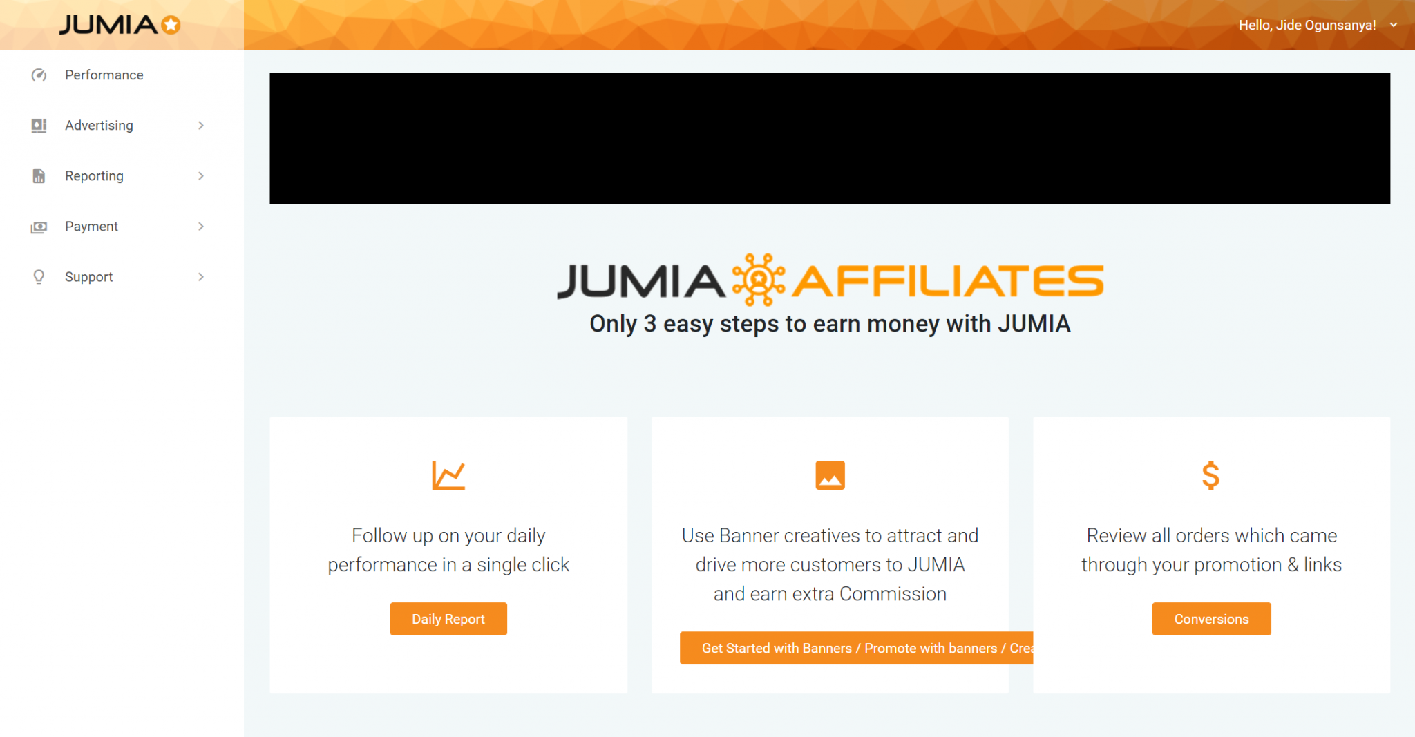 Jumia Affiliates Program Portal For Login and SignUp/Registration OgbongeBlog