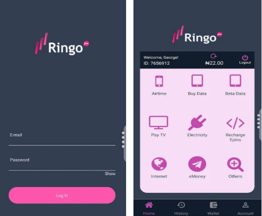 ringopro agent app for android