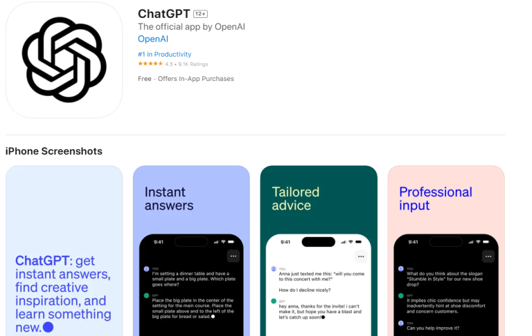 Download ChatGPT App by OpenAI : Unlock the Power of AI Conversations ...