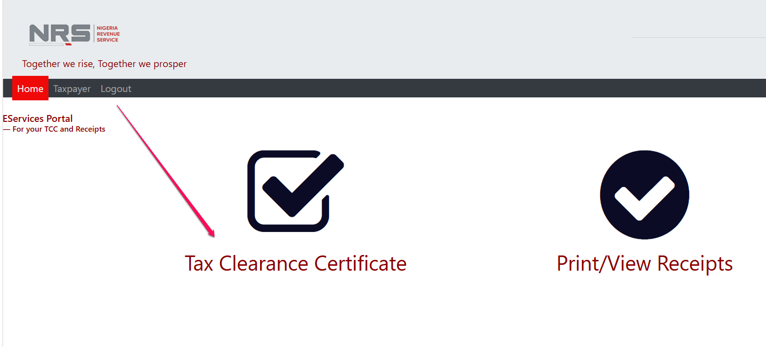 generate tax clearance certificate online in nigeria