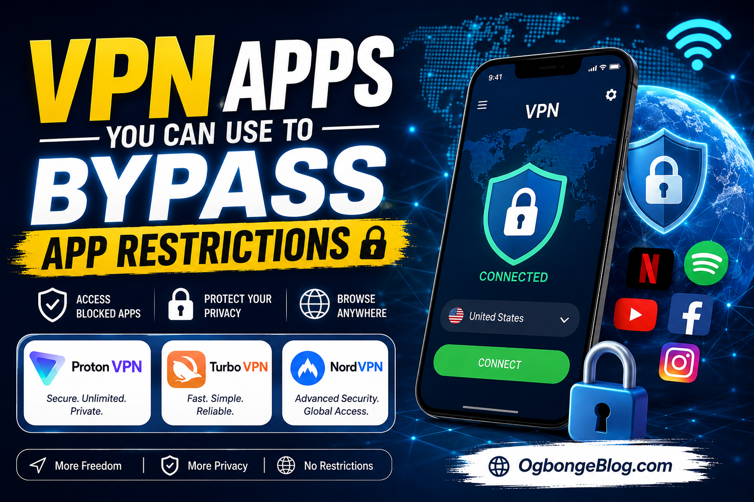 VPN Apps You Can Use To Bypass App Restrictions