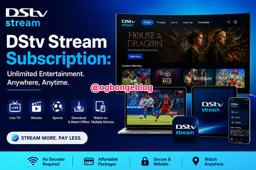 DStv Stream Subscription: Unlock Unlimited Entertainment Anywhere, Anytime 1 dstv stream subscription