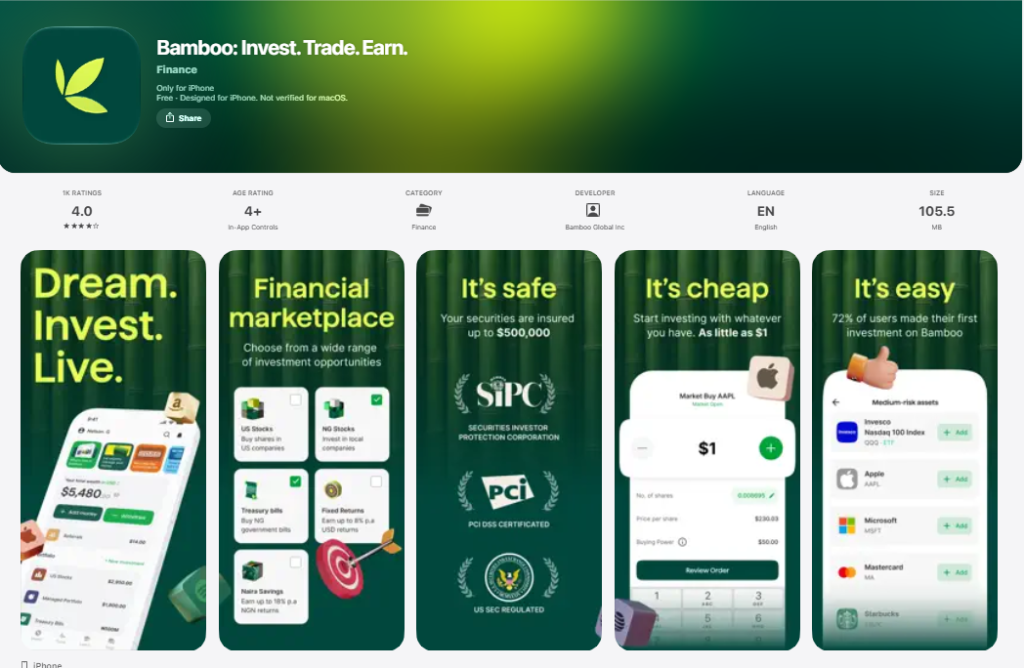 Bamboo App Download : Invest, Trade Stocks & Earn On The Go 2 download bamboo investment app