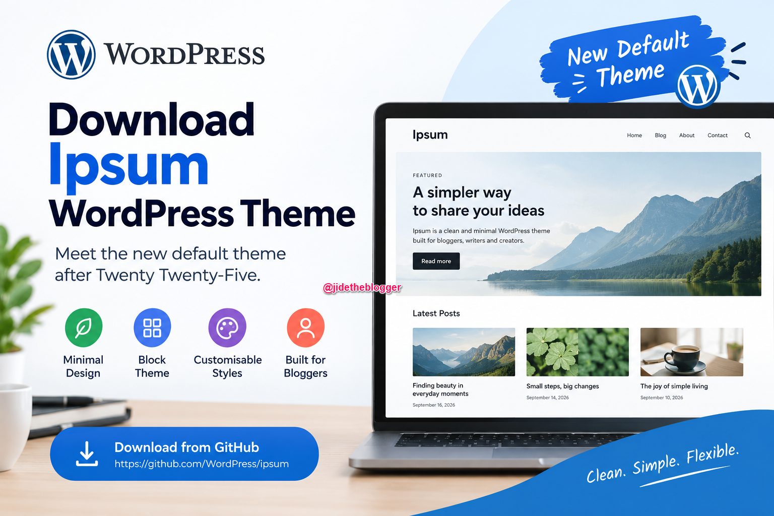 Download Ipsum WordPress Theme,the New Default Theme After Twenty Twenty-Five 2 Download Ipsum WordPress Theme,the New Default Theme After Twenty Twenty-Five